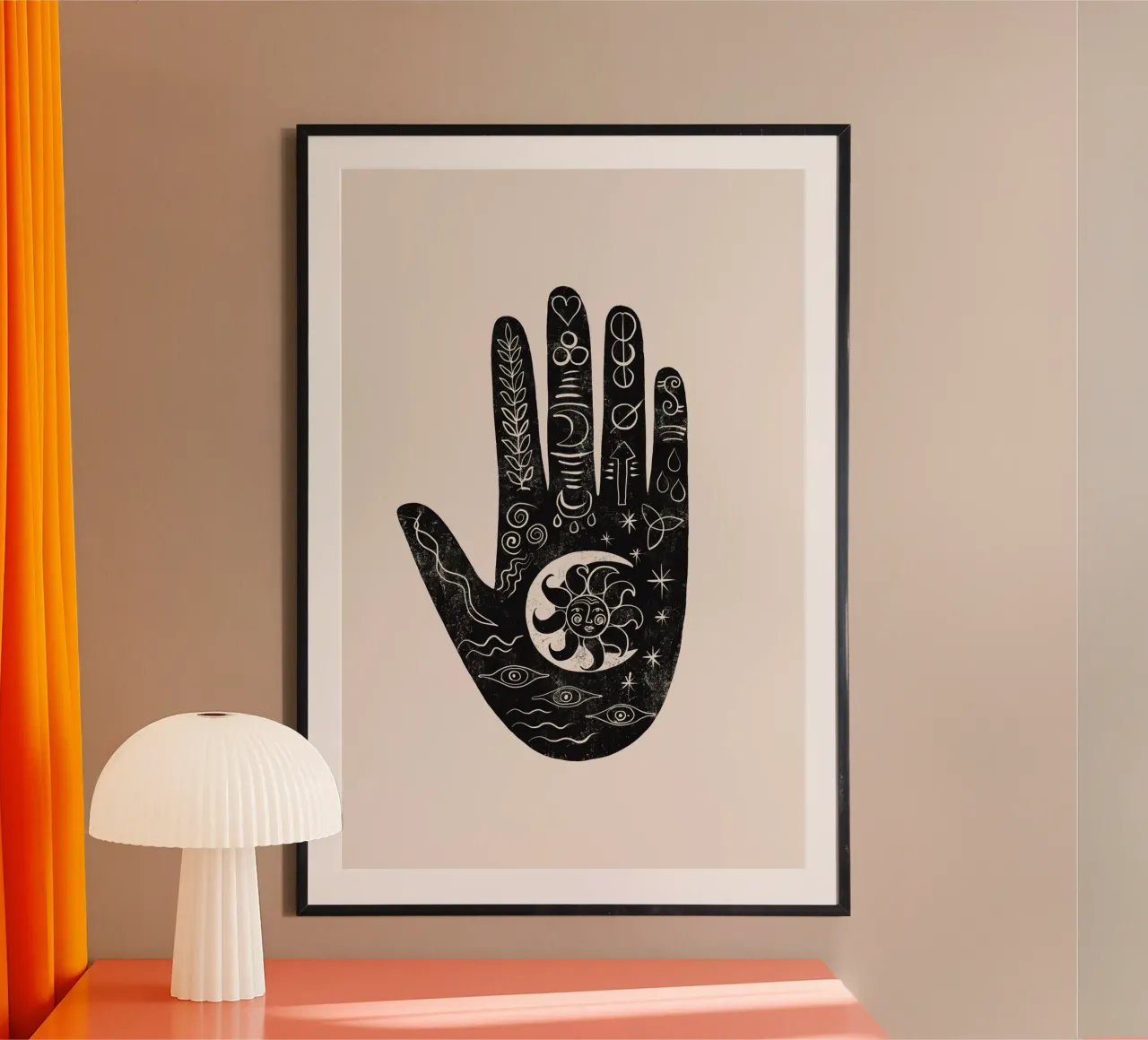 Cats & Dotz - Mano Hamsa Sol 02 hahnemühle de The Artcircle