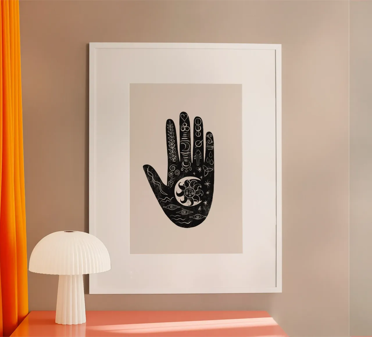 Cats & Dotz - Mano Hamsa Sol 02 hahnemühle de The Artcircle