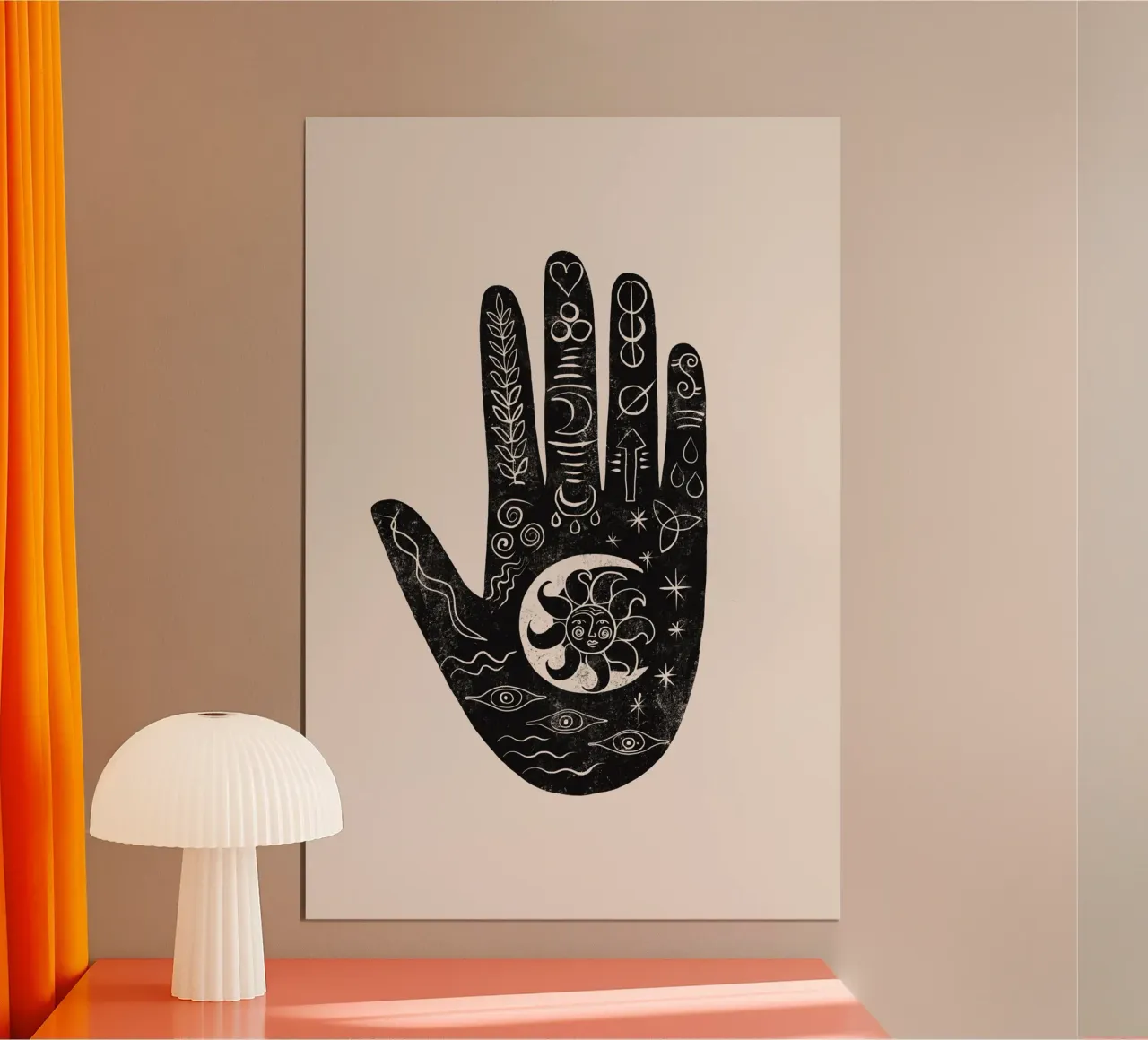 Cats & Dotz - Mano Hamsa Sol 02 hahnemühle de The Artcircle