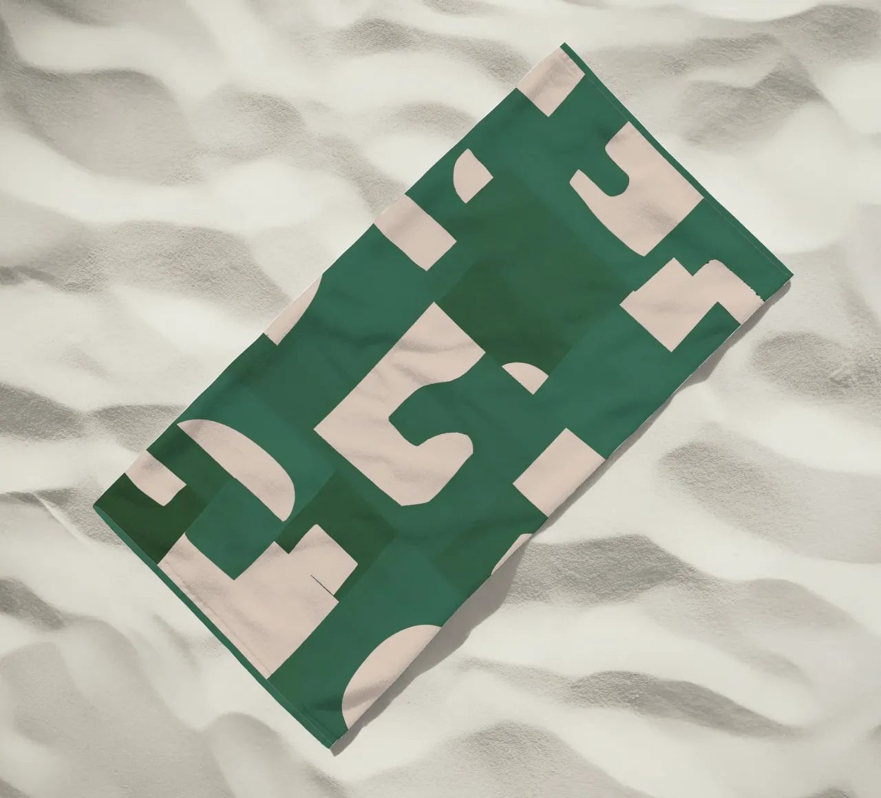Minimalist 137 beach towel by Gaite