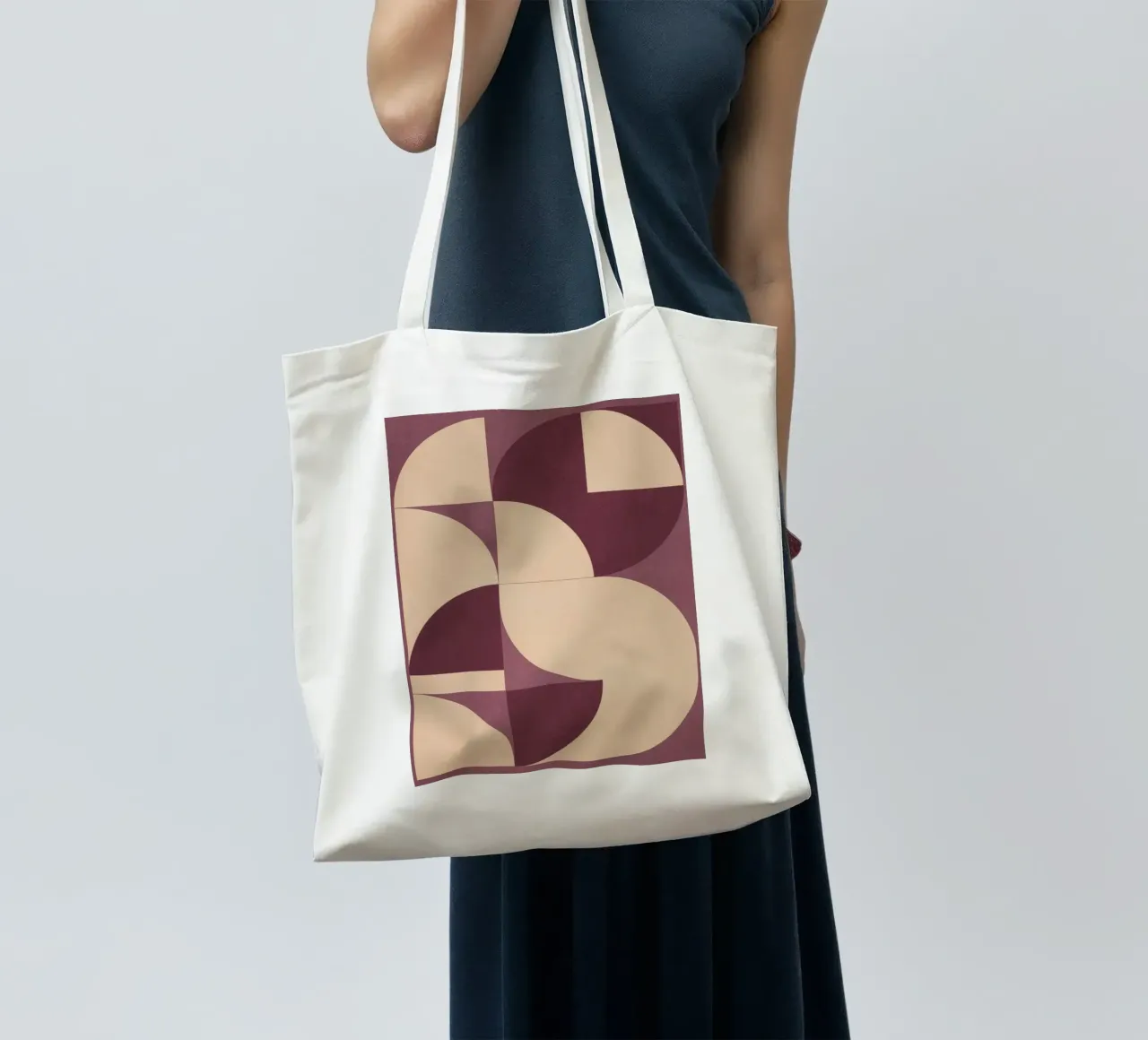 Forme geometriche moderne 53 borsa in juta da Gaite