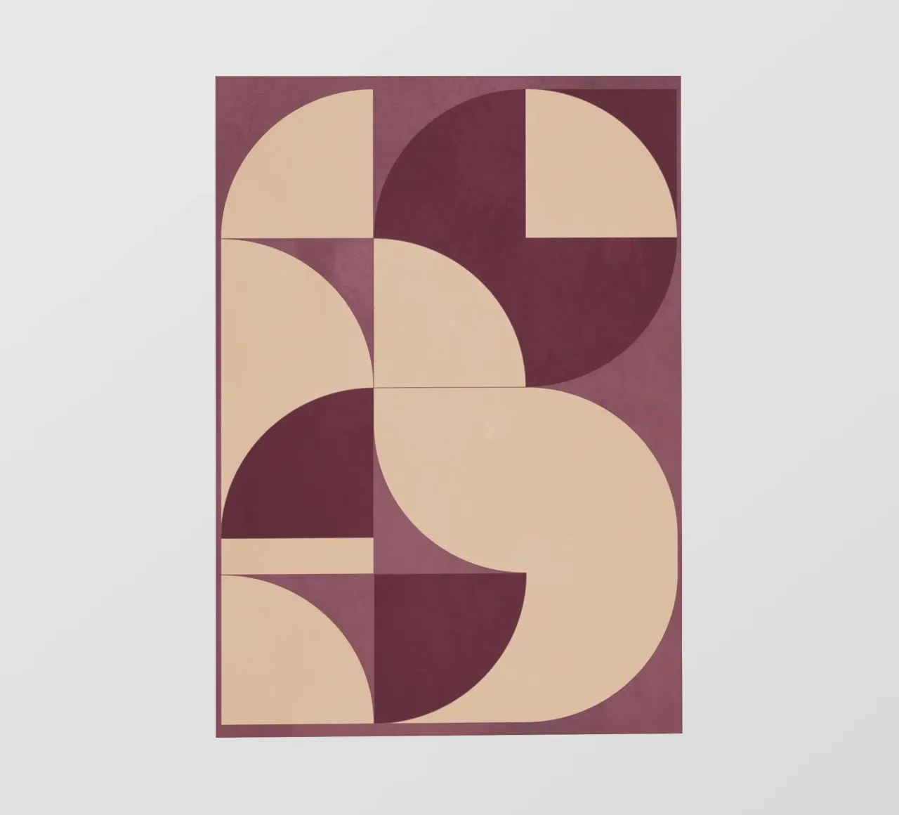 Forme geometriche moderne 53 telo in pvc da Gaite