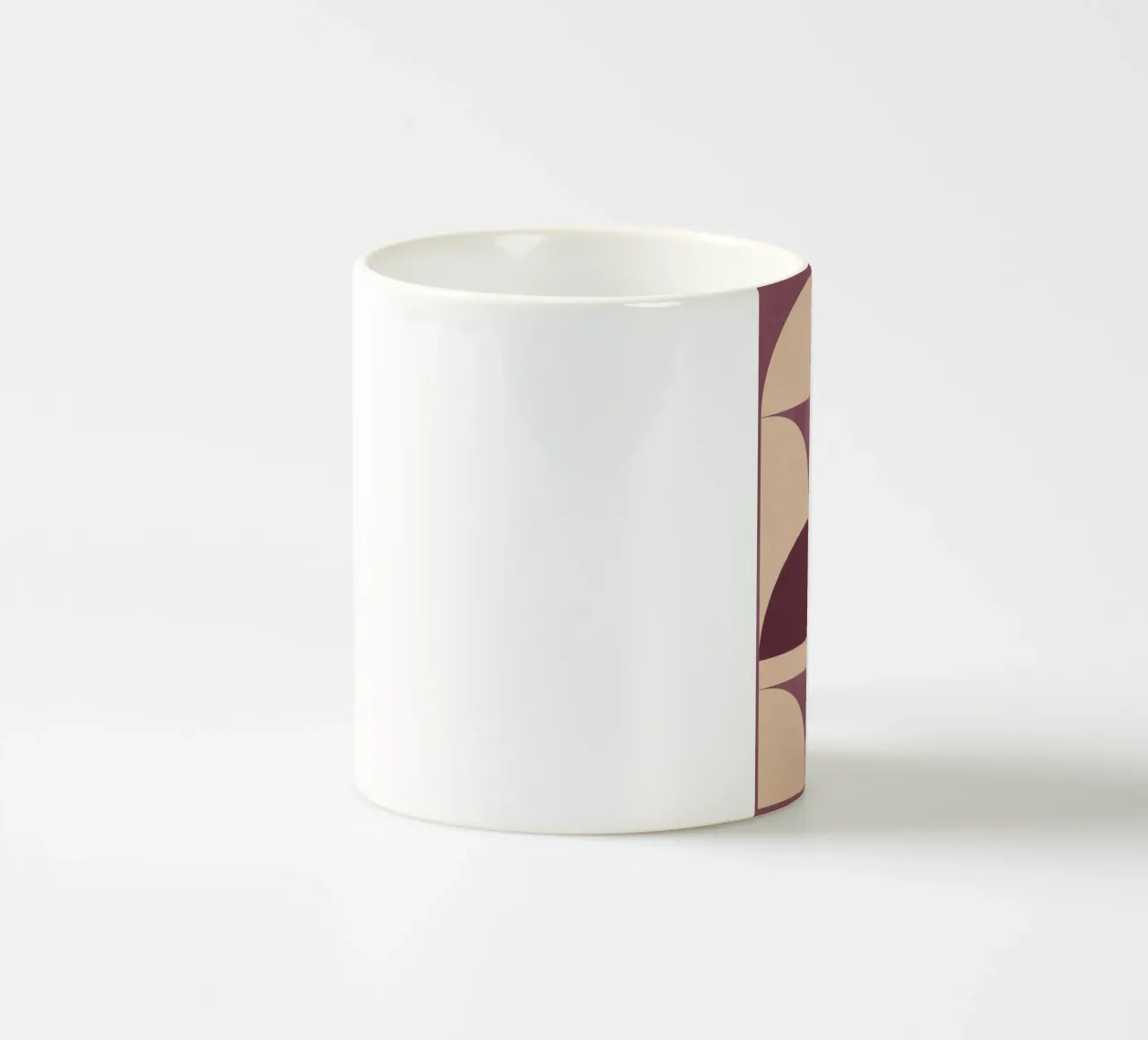 Forme geometriche moderne 53 tazza in ceramica da Gaite
