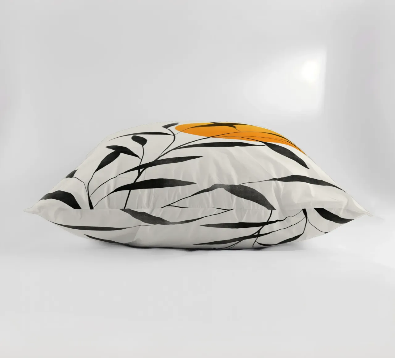 Gatti e puntini - Foglie e tramonto cuscino da The Artcircle