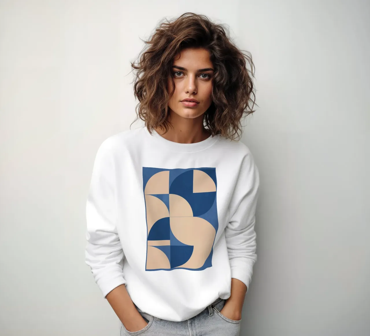 Forme geometriche moderne 55 felpa da Gaite