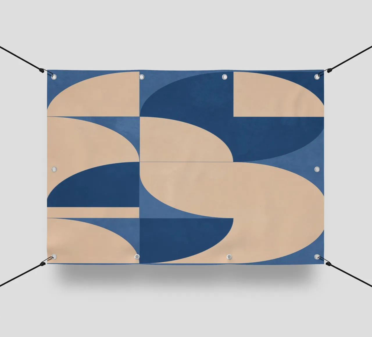 Forme geometriche moderne 55 telo in pvc da Gaite