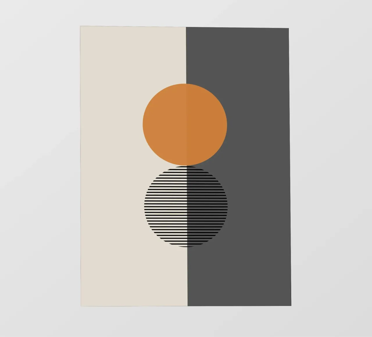 Gatti e puntini - Luna telo in pvc da The Artcircle