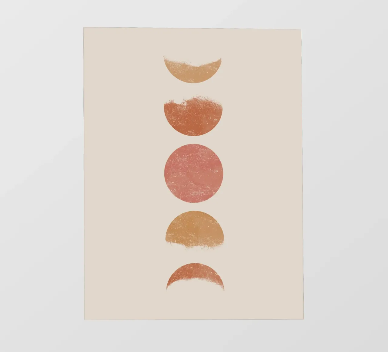 Gatti e puntini - Lune 01 telo in pvc da The Artcircle