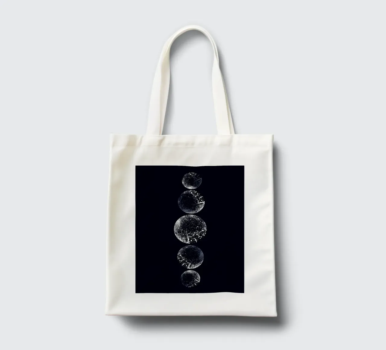 Cats & Dotz - Lune 02 borsa in juta da The Artcircle