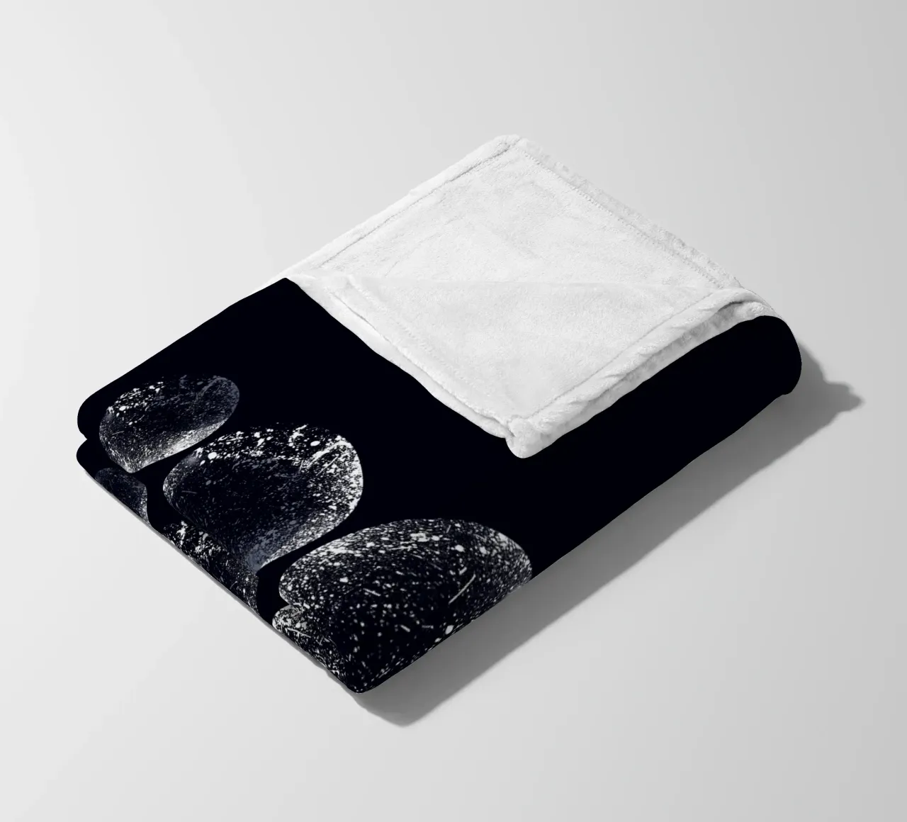 Cats & Dotz - Lune 02 coperta in pile da The Artcircle