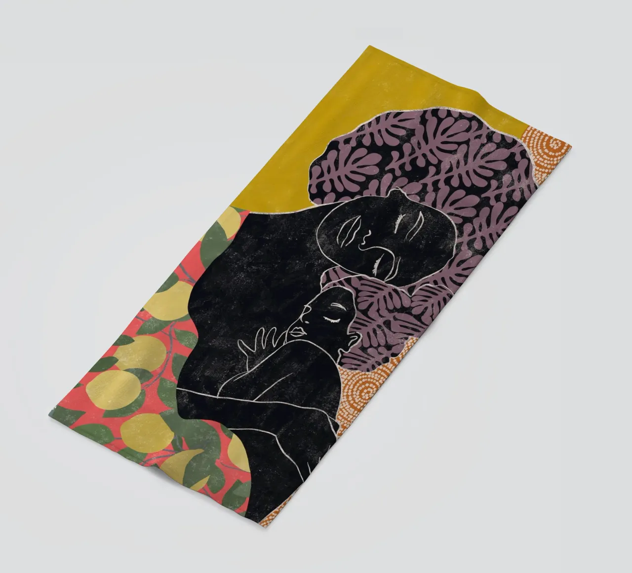 Cats & Dotz - Madre e figlia 01 telo mare da The Artcircle