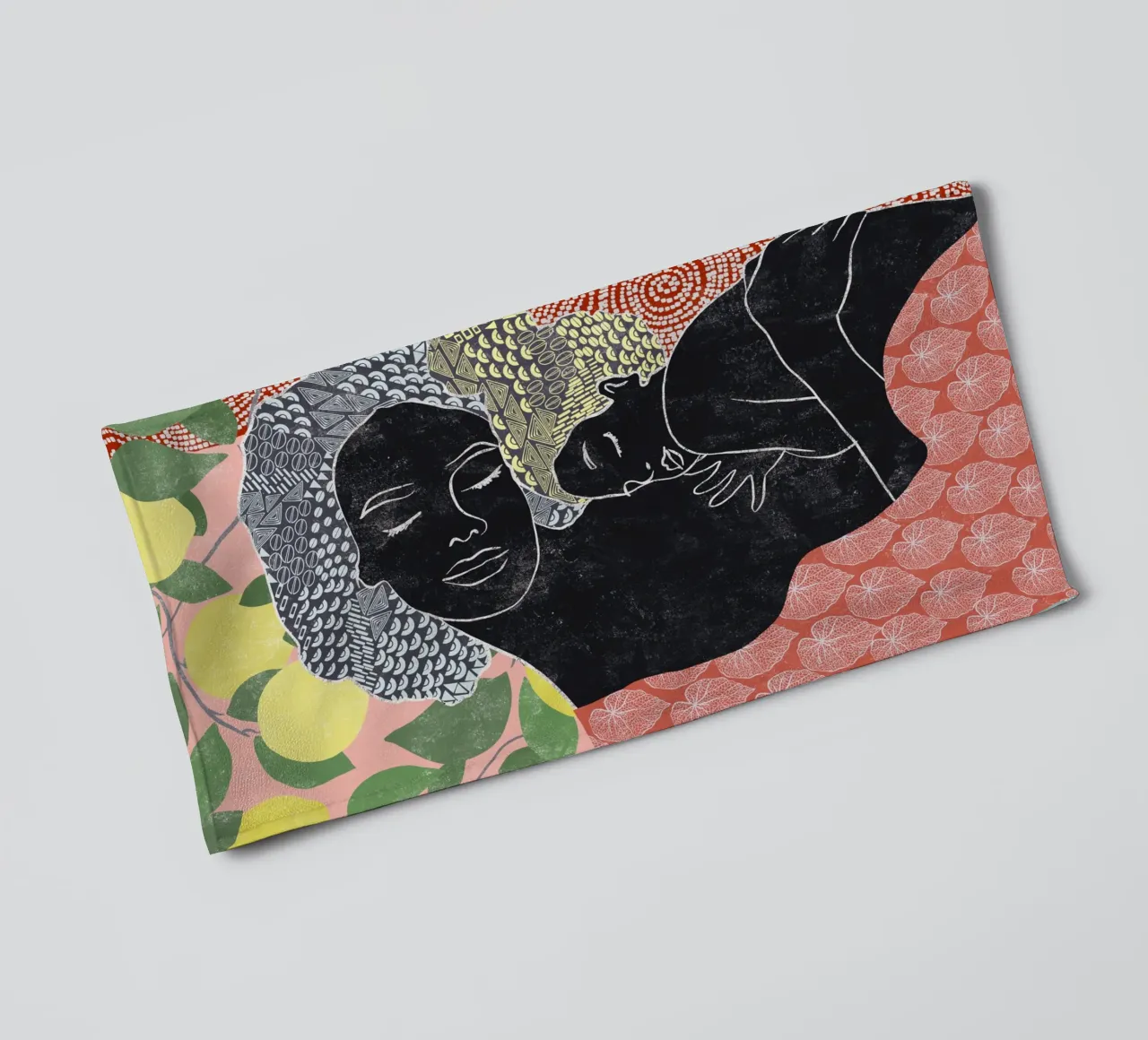 Cats & Dotz - Madre e figlia 02 asciugamano da bagno da The Artcircle