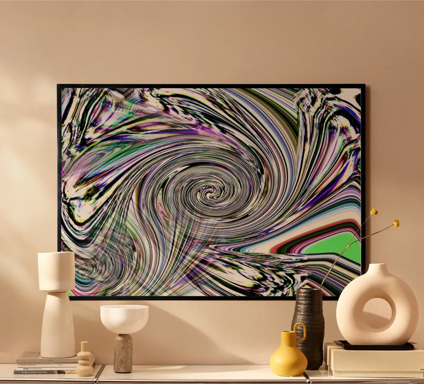 Cosmic vortex poster da ZeebArtGallery
