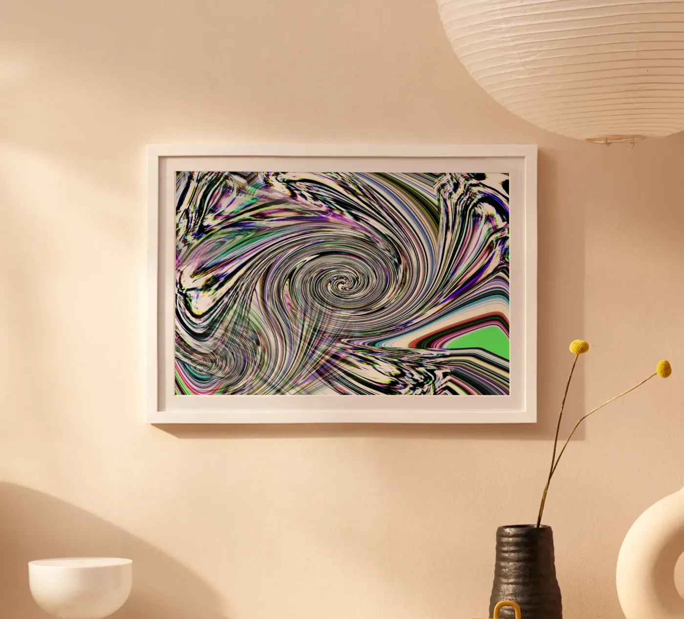 Cosmic vortex poster da ZeebArtGallery
