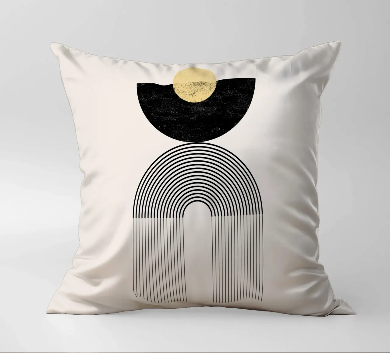 Cats & Dotz - Arcobaleno d'oro 04 cuscino da The Artcircle