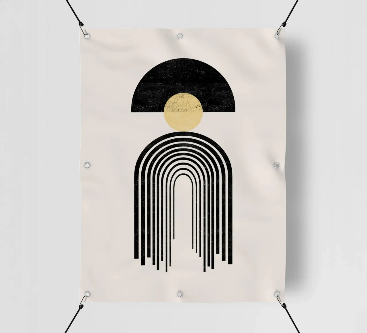 Cats & Dotz - Arcobaleno d'oro 05 telo in pvc da The Artcircle