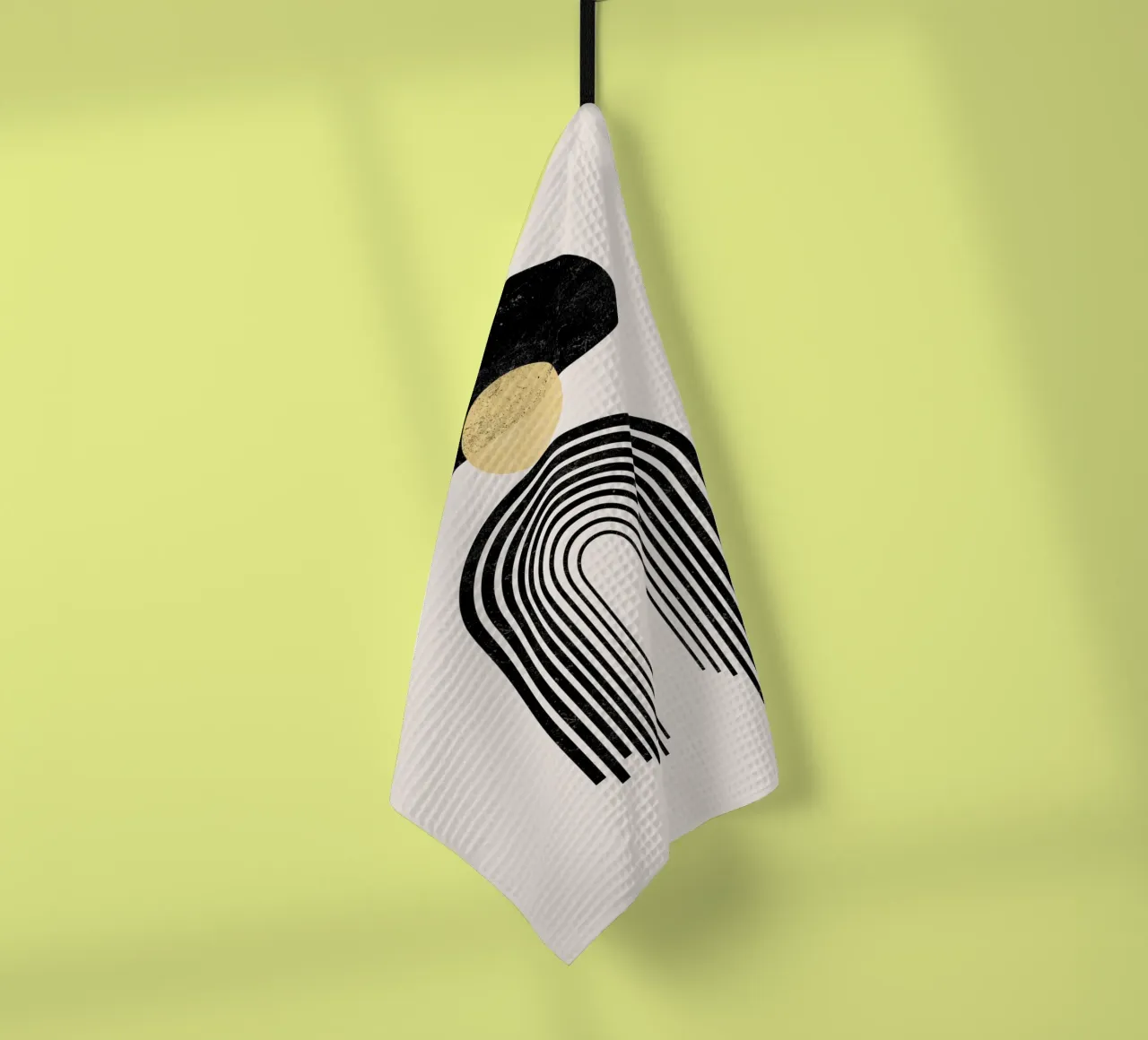 Cats & Dotz - Arcobaleno d'oro 05 canovaccio da cucina da The Artcircle