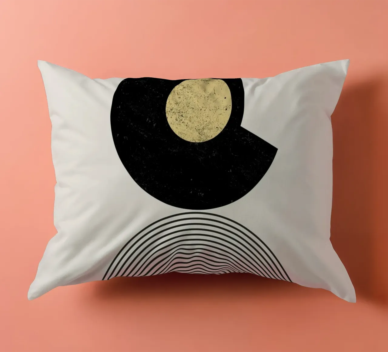 Cats & Dotz - Arcobaleno d'oro 08 cuscino da The Artcircle