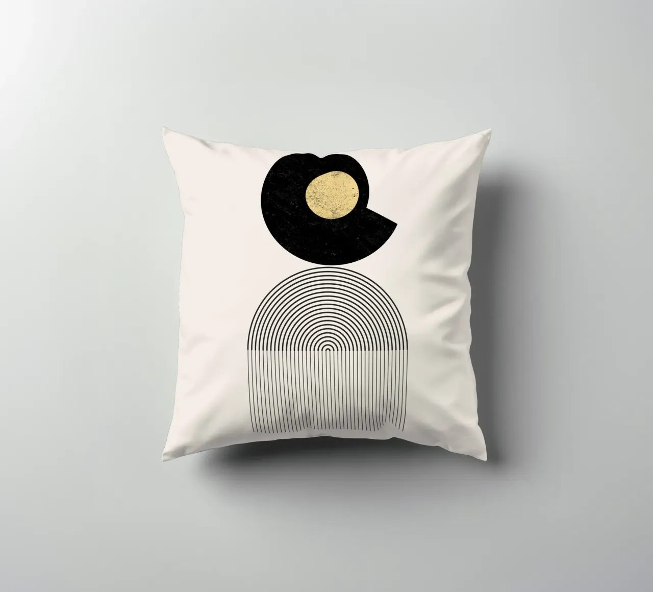Cats & Dotz - Arcobaleno d'oro 08 cuscino da The Artcircle