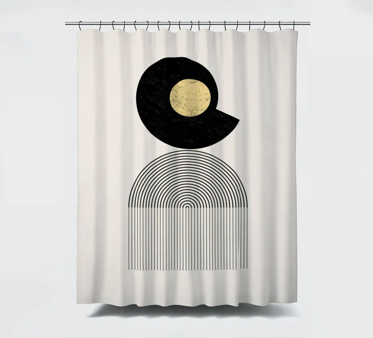Cats & Dotz - Arcobaleno d'oro 08 tenda da doccia da The Artcircle