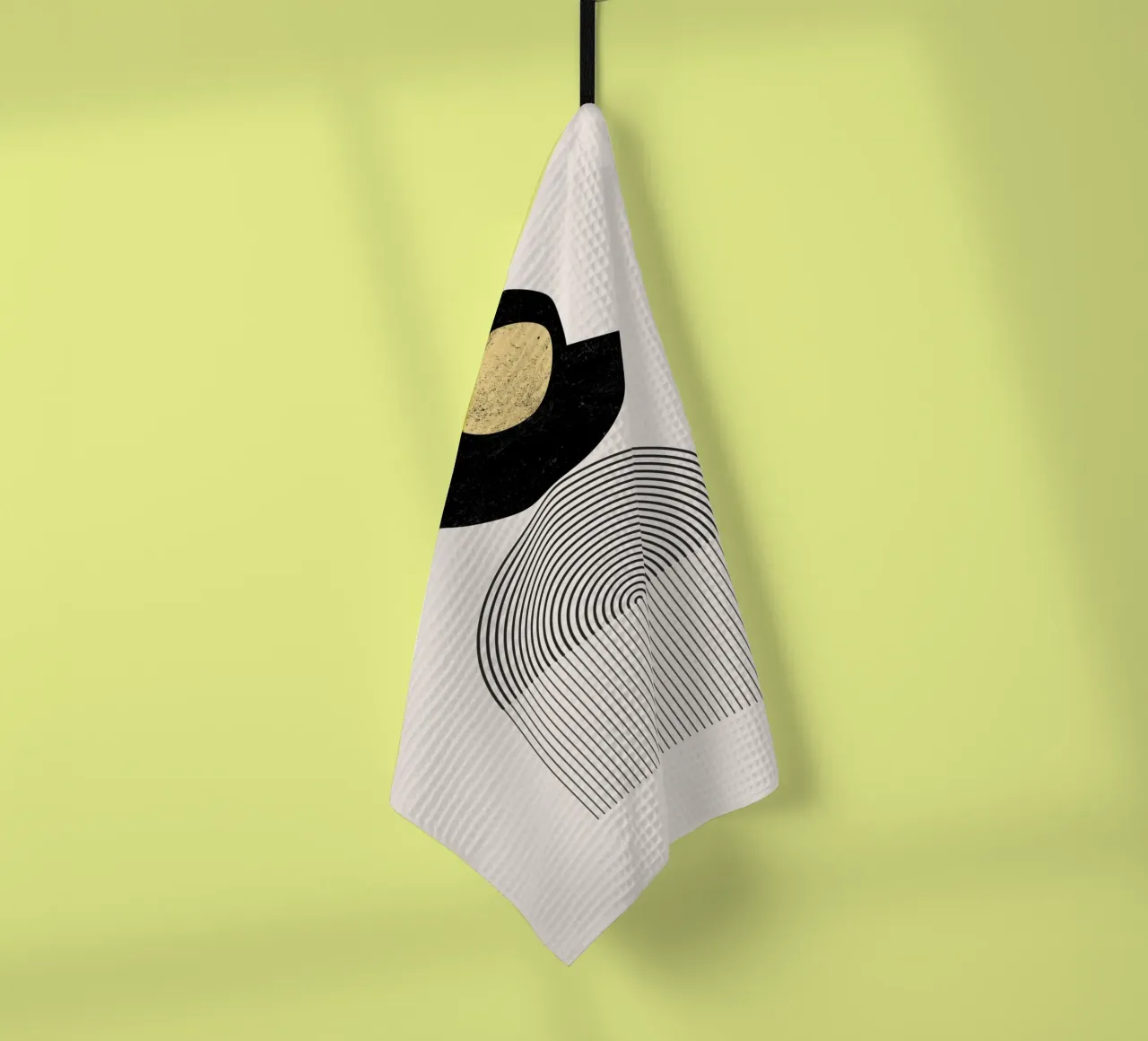 Cats & Dotz - Arcobaleno d'oro 08 canovaccio da cucina da The Artcircle