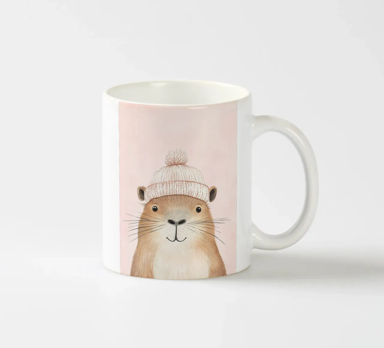 Luis, el simpático carpincho taza de cerámica de Carinaprint