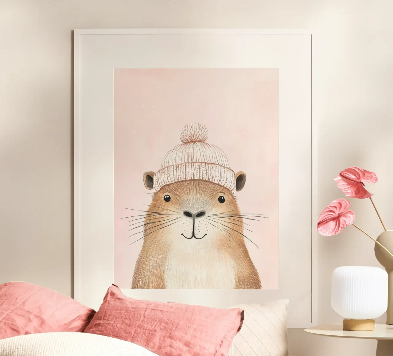 Luis, il simpatico capibara poster da Carinaprint