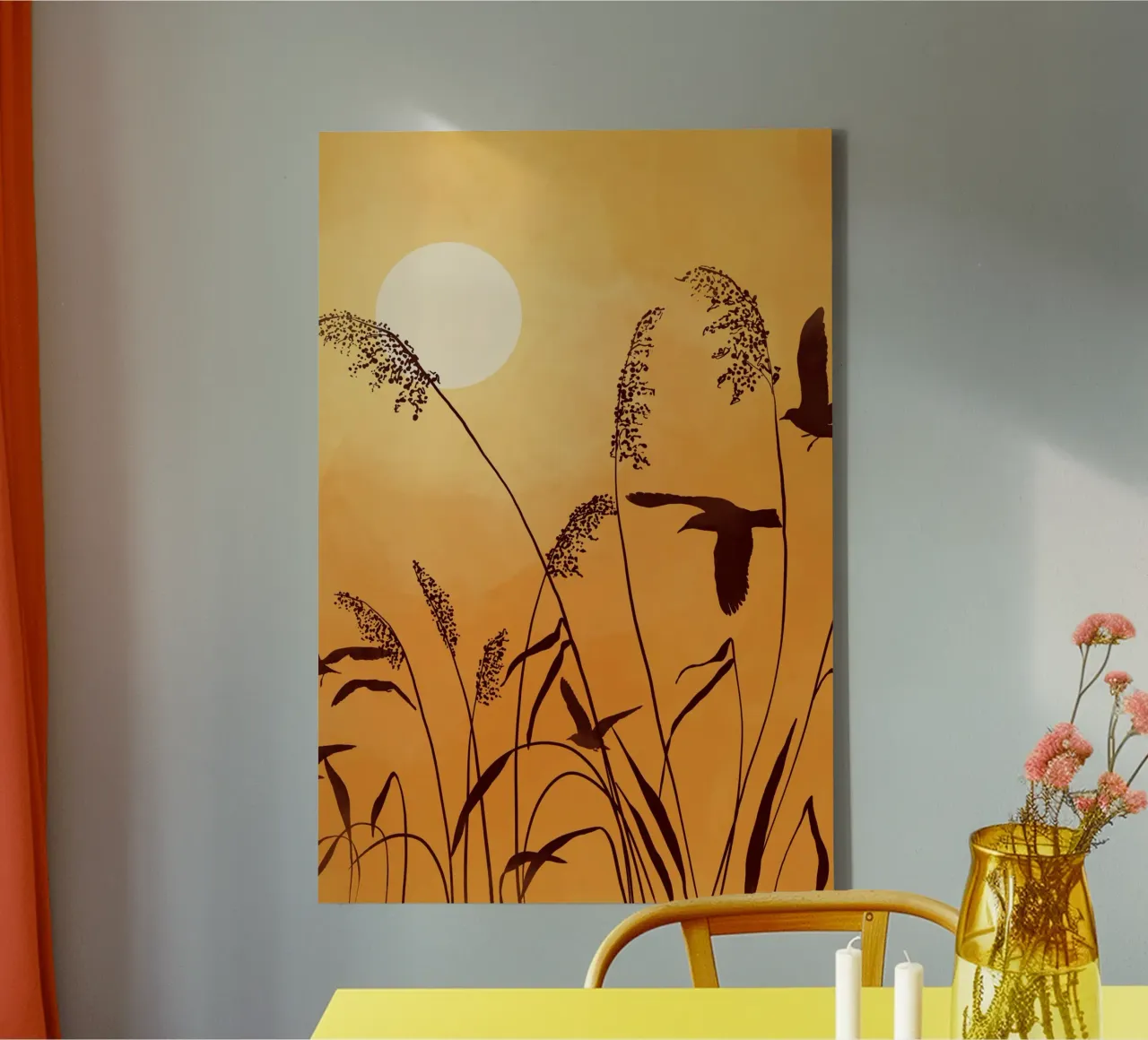 Cats & Dotz - Serenity canvas met Baklijst van The Artcircle