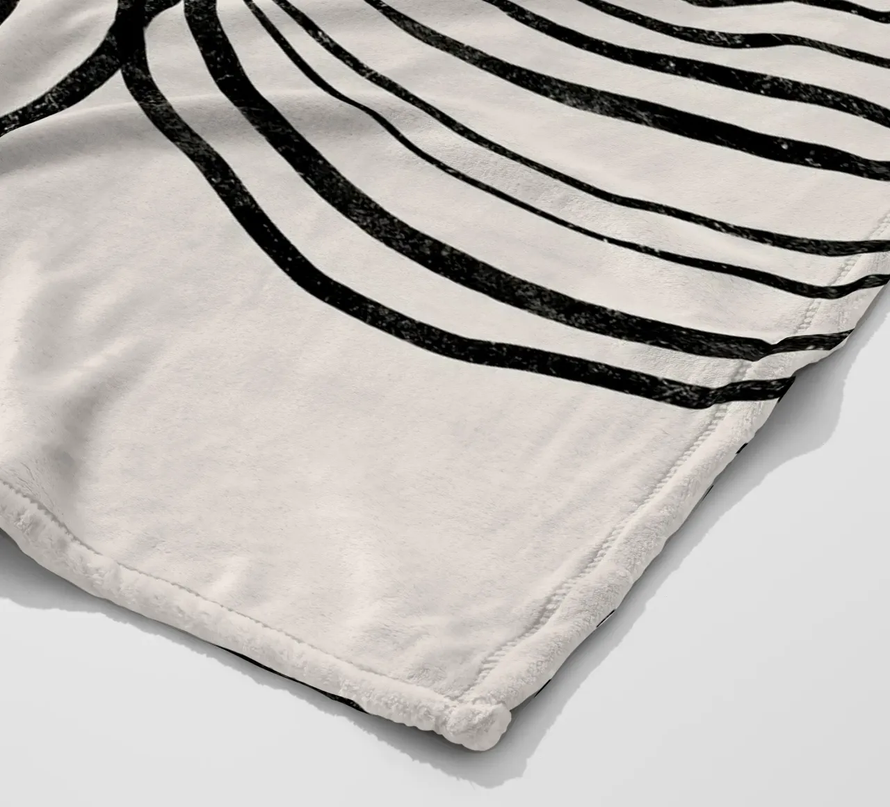 Cats & Dotz - Shape 01 Double Circles fleece blanket by The Artcircle