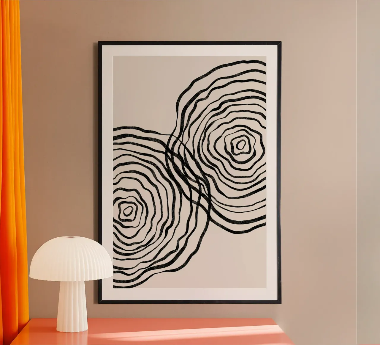 Cats & Dotz - Shape 01 Double Circles hahnemühle by The Artcircle