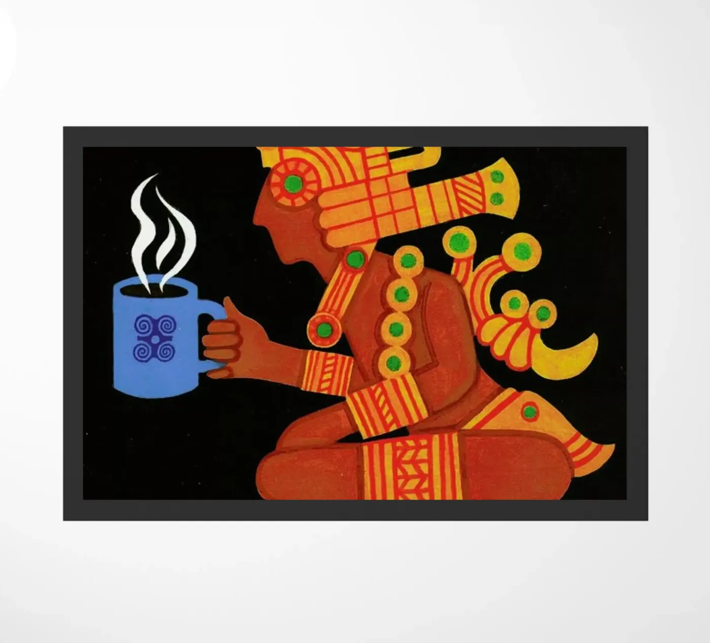 Colombia deurmat van Simboli Design