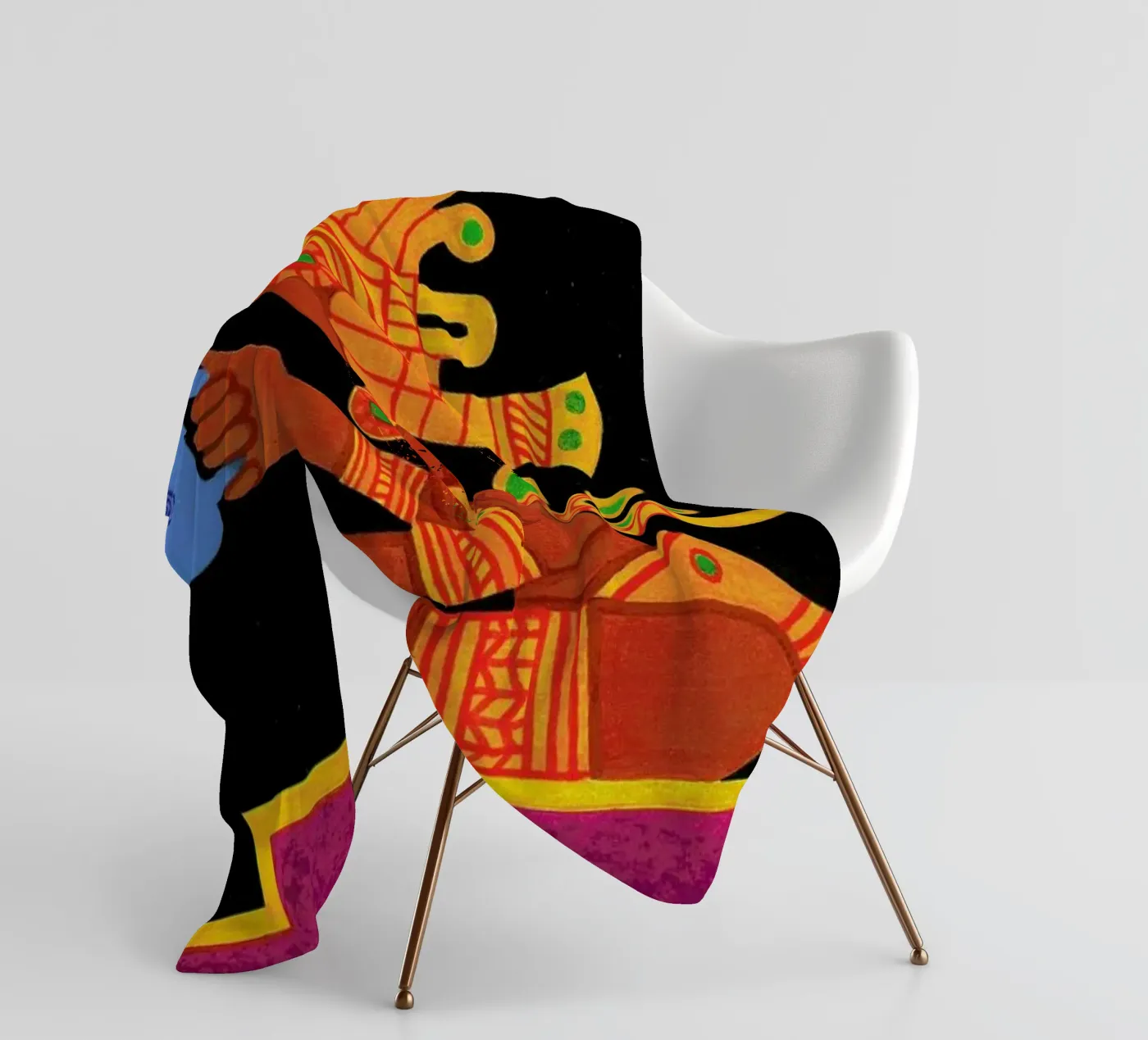 Colombia Fleecedecke von Simboli Design