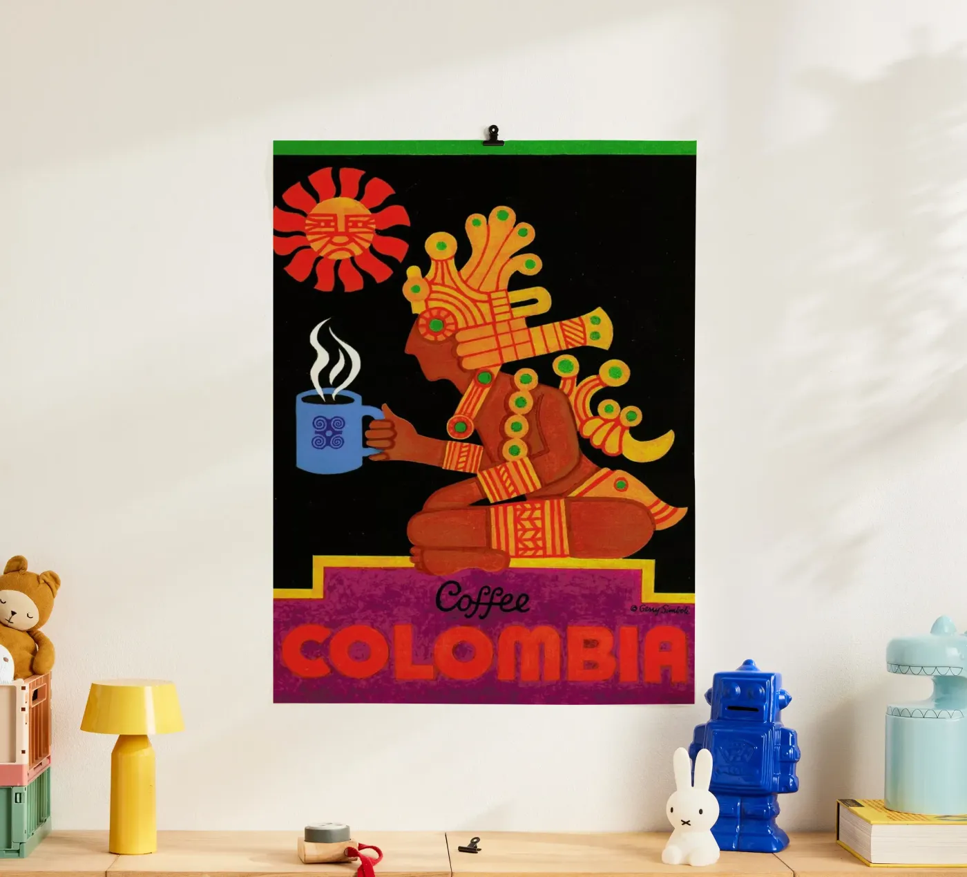 Colombia poster da Simboli Design