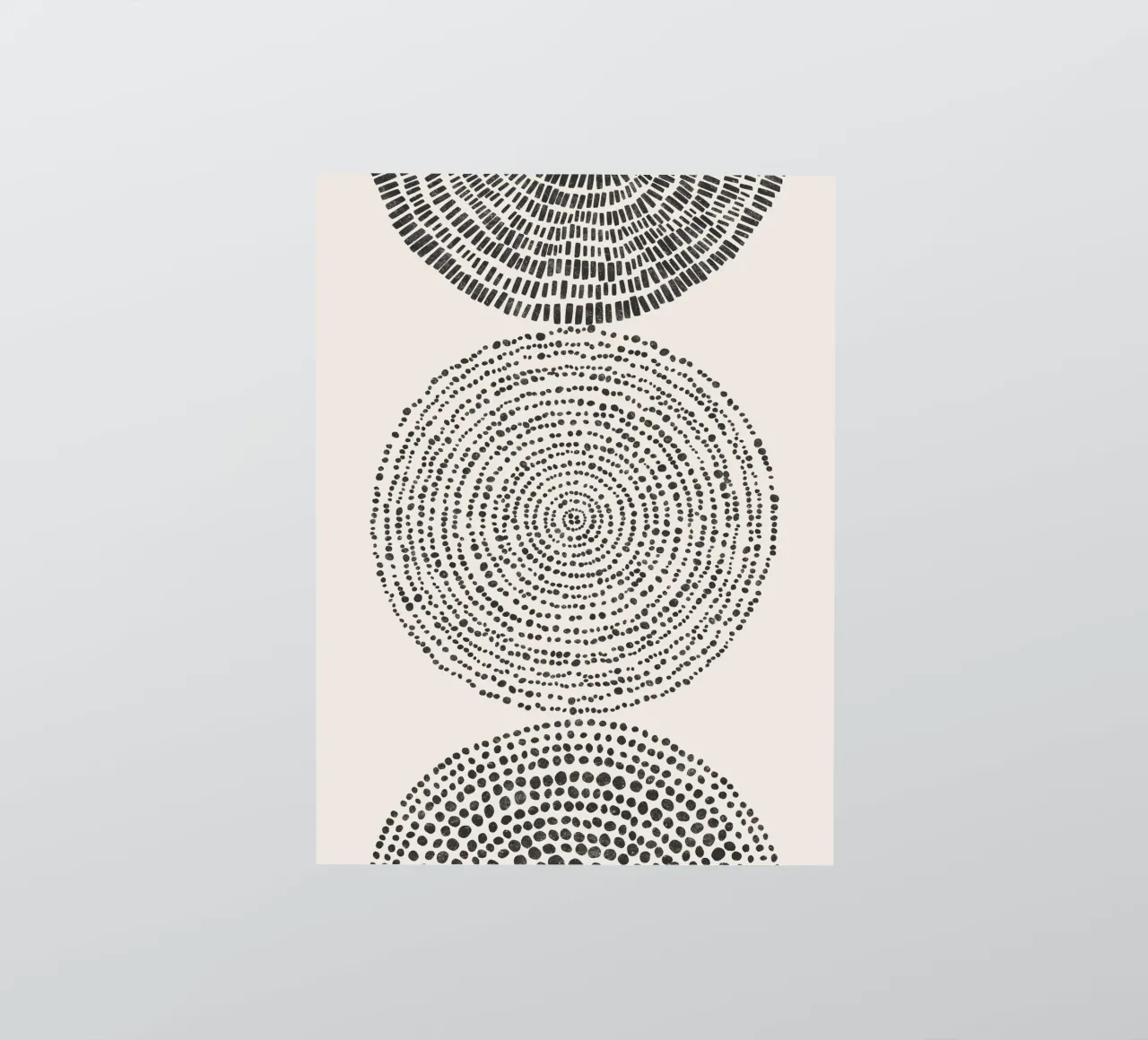 Cats & Dotz - Shape 03 Triple Circles sticker by The Artcircle