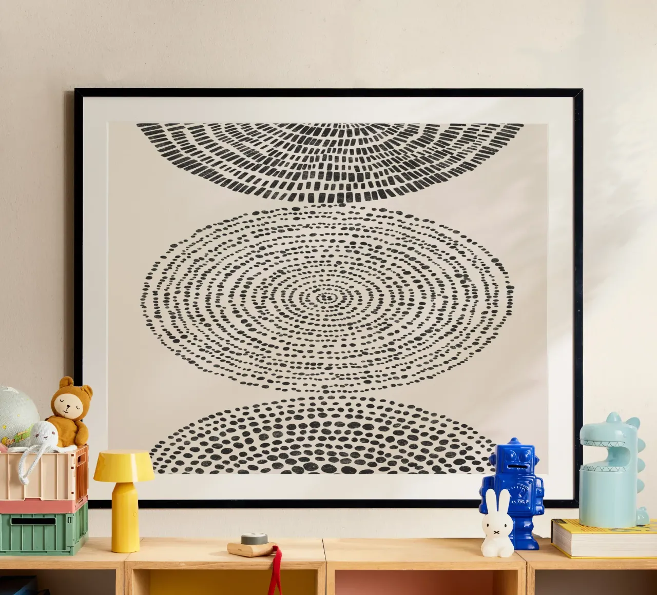 Cats & Dotz - Shape 03 Triple Circles hahnemühle by The Artcircle