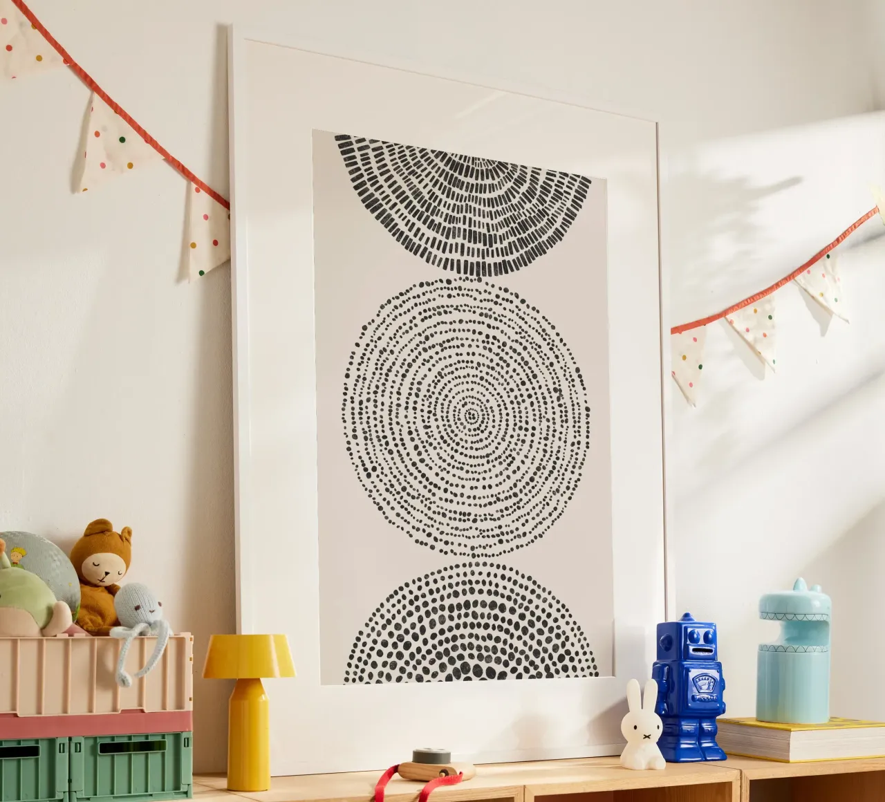 Cats & Dotz - Shape 03 Triple Circles hahnemühle by The Artcircle