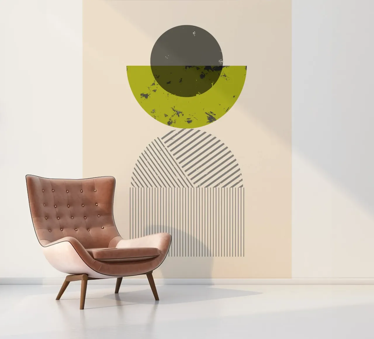 Cats & Dotz - Shape 06 photo wallpaper by The Artcircle