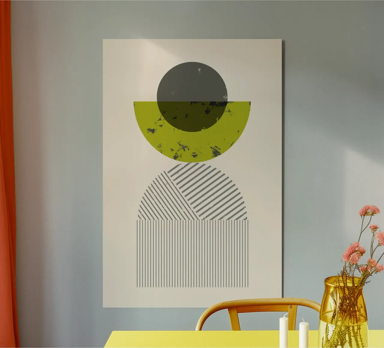 Gatti e puntini - Forma 06 alluminio dibond da The Artcircle