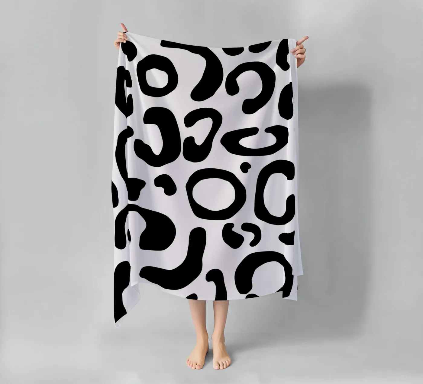 Leopard III beach towel by BAINAI