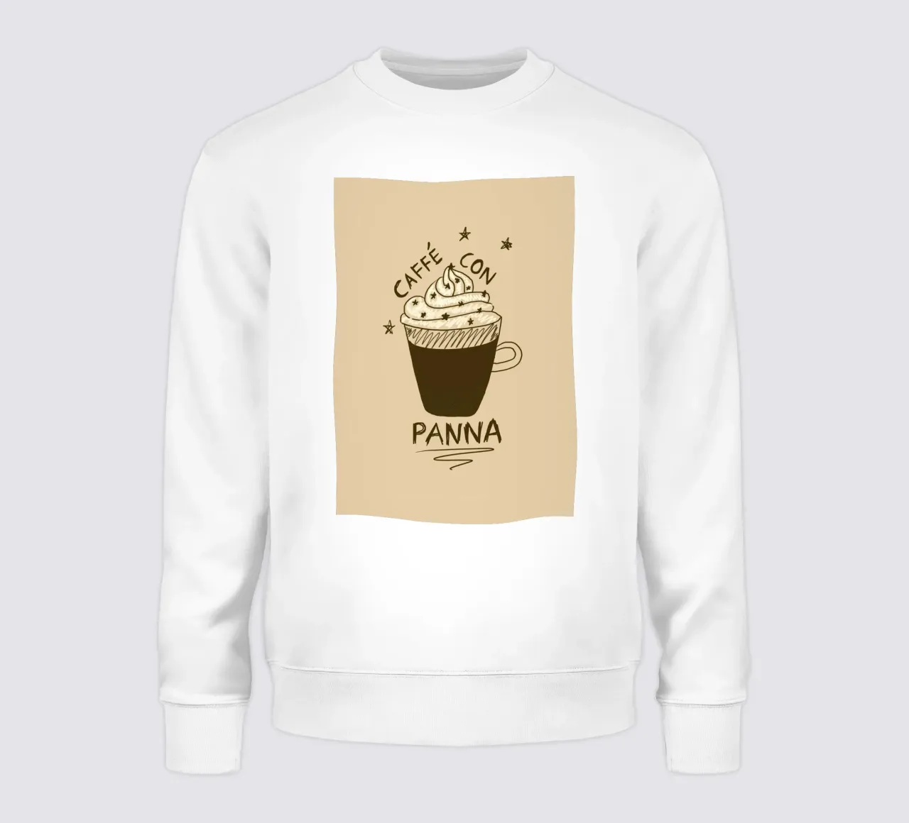 Caffe con Panna felpa da Studio Dolci