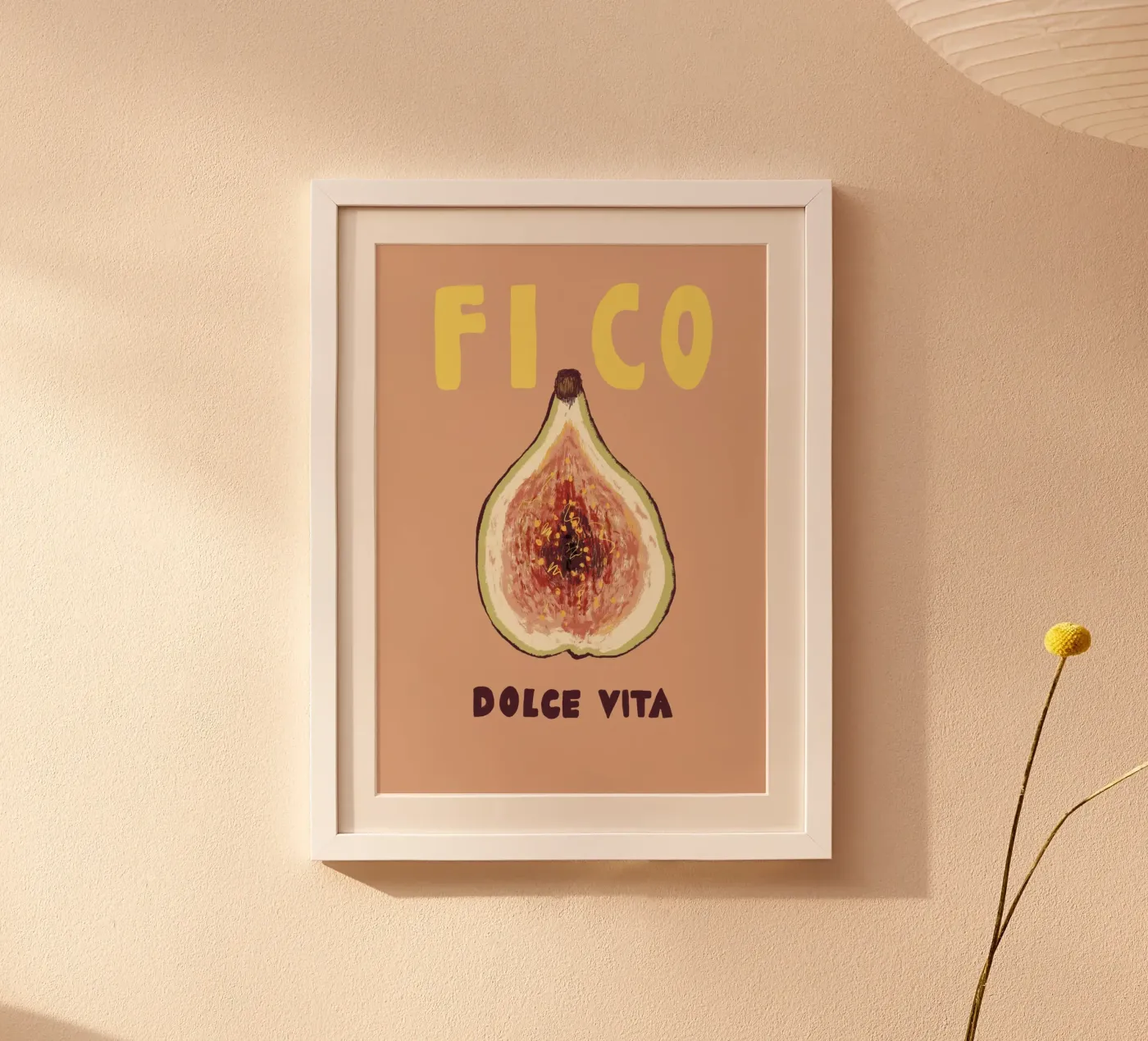 Fico - Feige poster by Studio Dolci