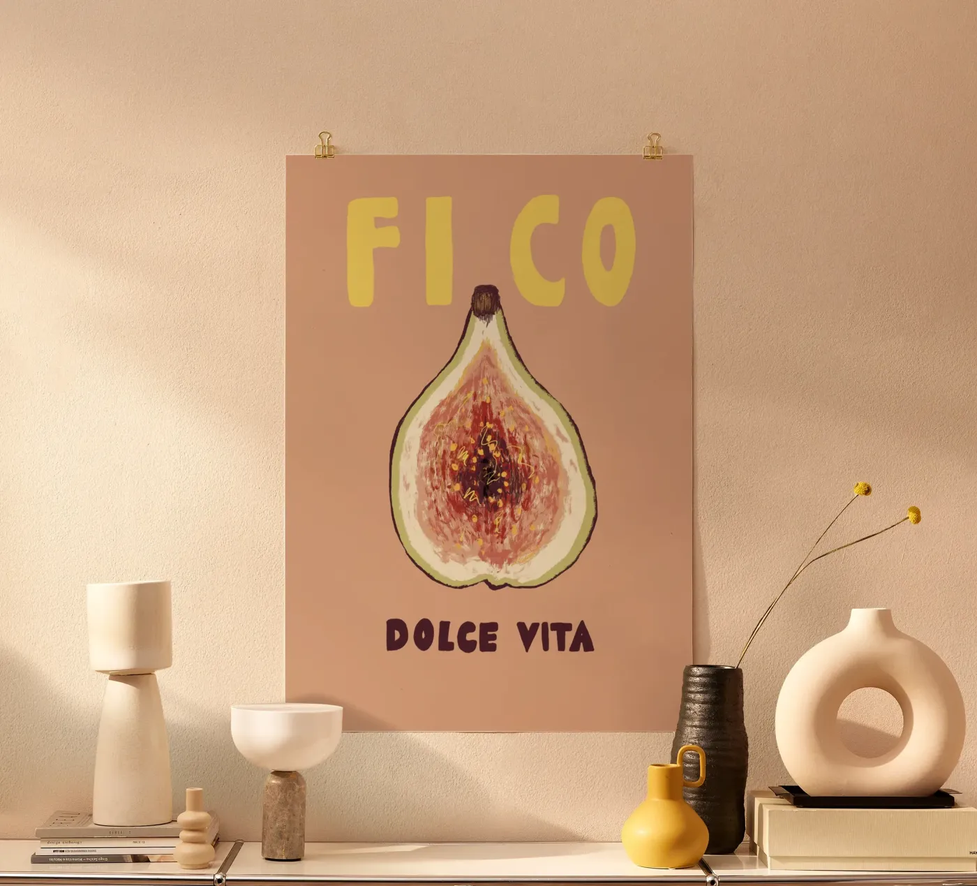 Fico - Feige poster by Studio Dolci
