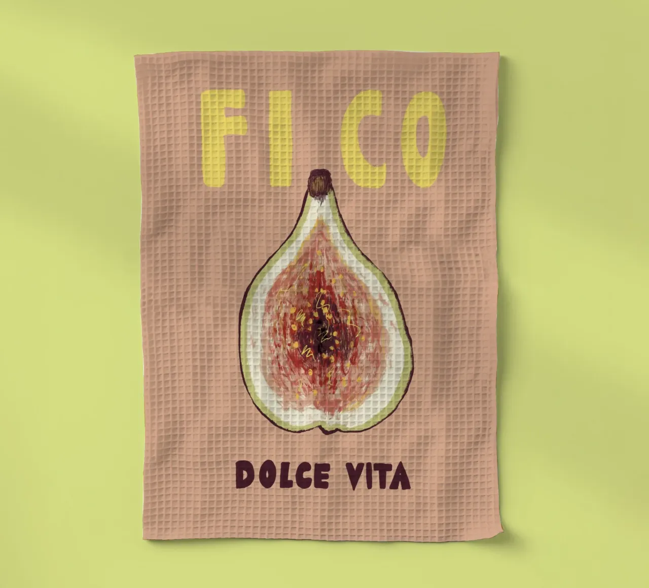 Fico - Feige canovaccio da cucina da Studio Dolci