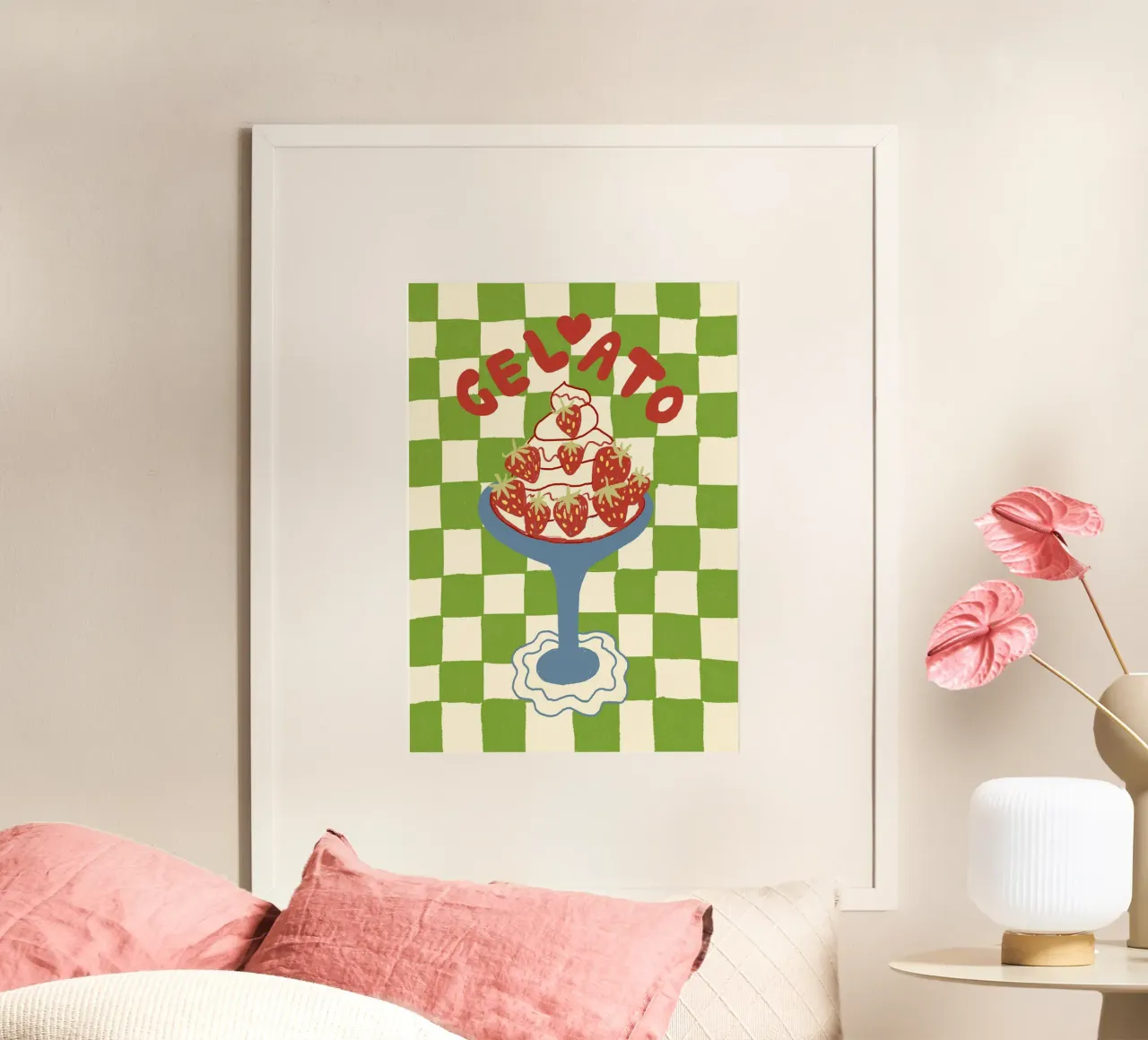 Gelato - Eisbecher poster da Studio Dolci