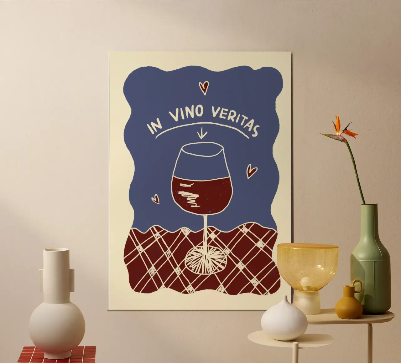 In Vino Veritas poster da Studio Dolci