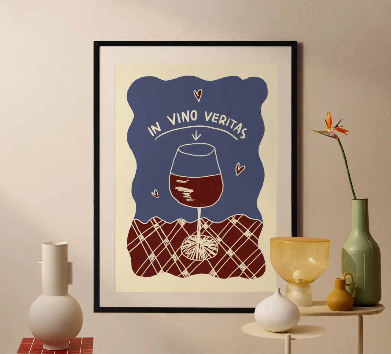 In Vino Veritas poster da Studio Dolci