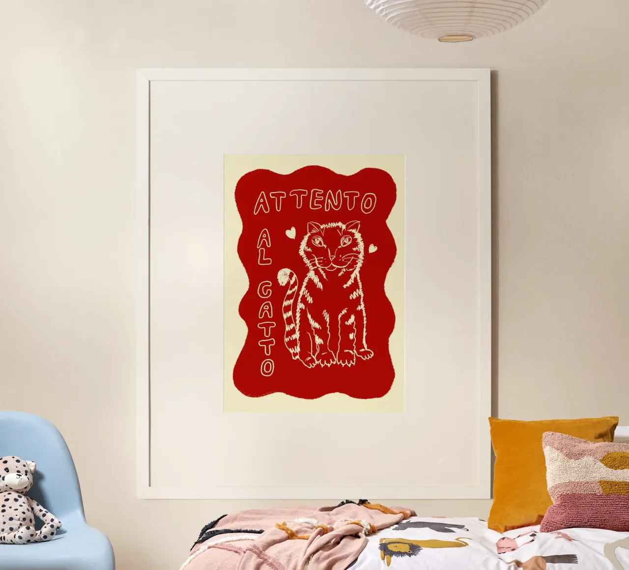 Attento al Catto - Katze poster da Studio Dolci