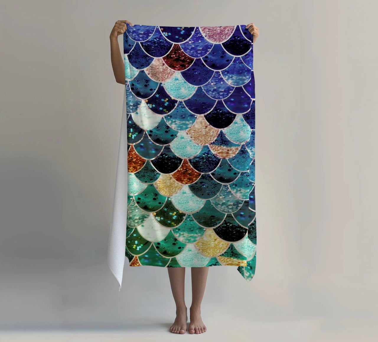 Sirène Tiffany serviette de plage de Monika Strigel