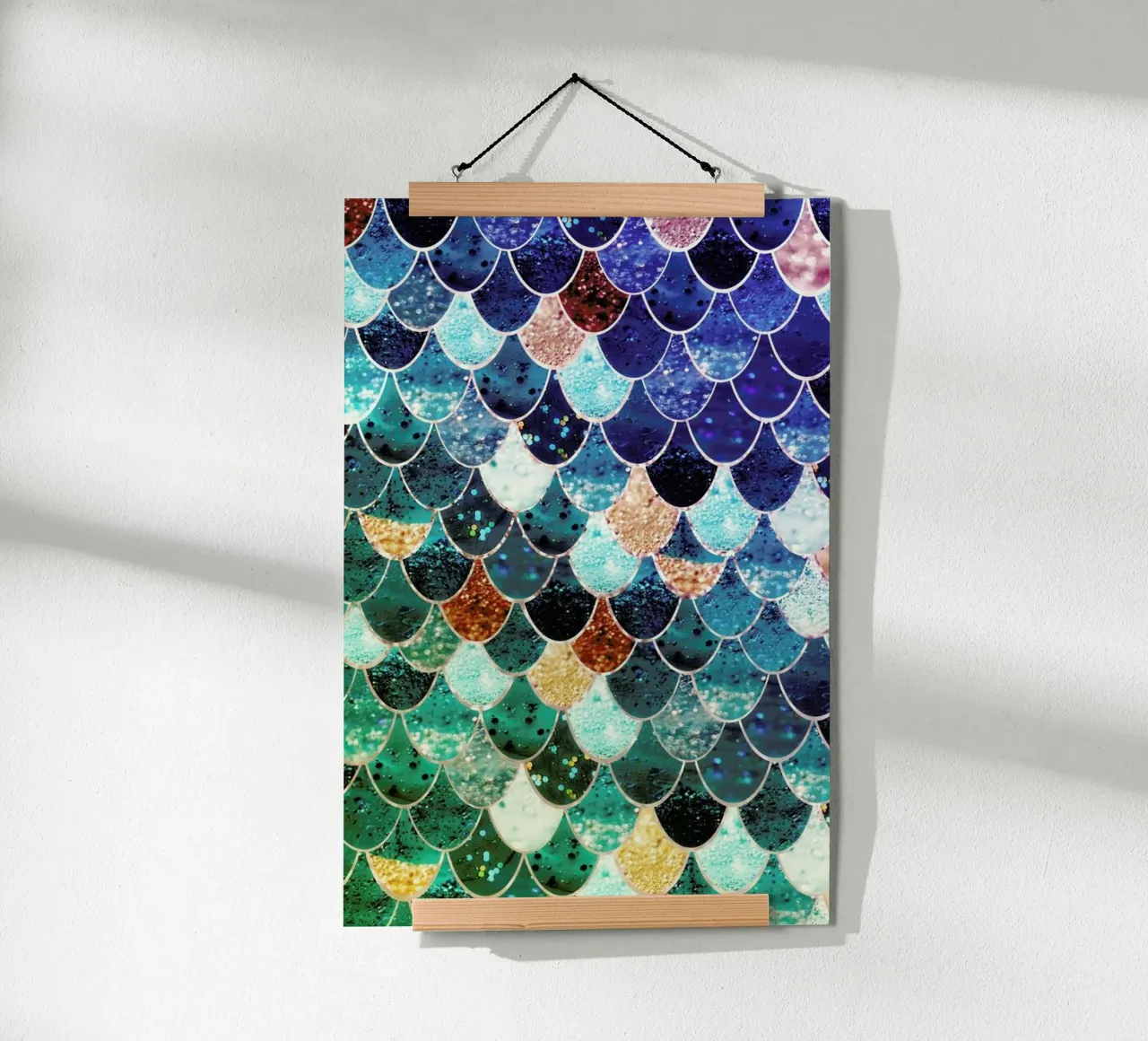 Sirena Tiffany poster con telaio in plastica da Monika Strigel
