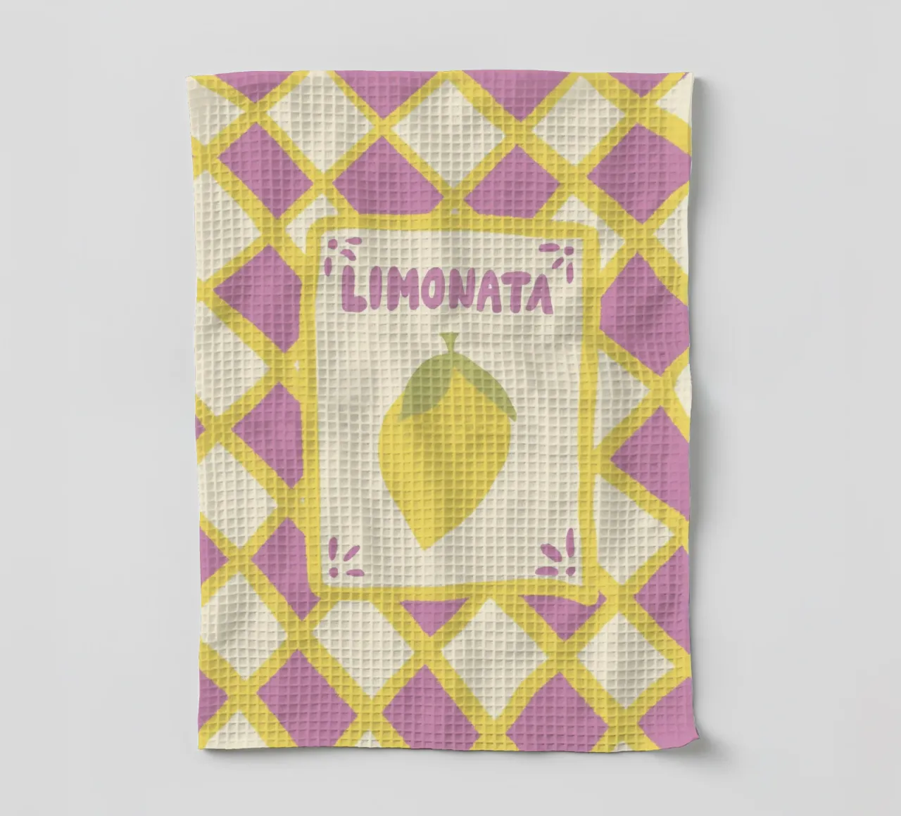 Limonata tea towel by Studio Dolci